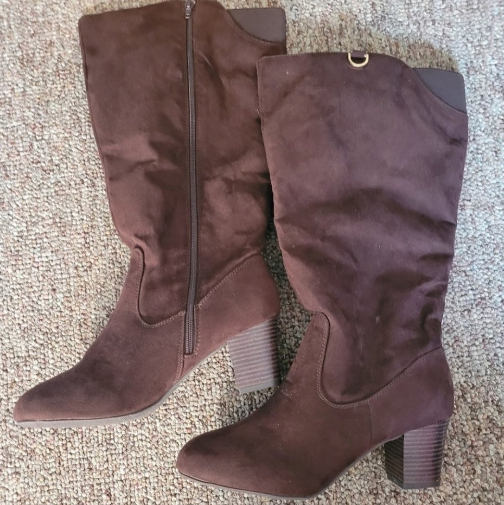 Brown Suede boots